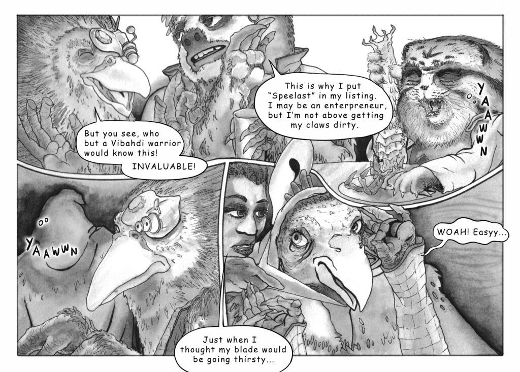 Into the Mandible Thicket Comic Page 10