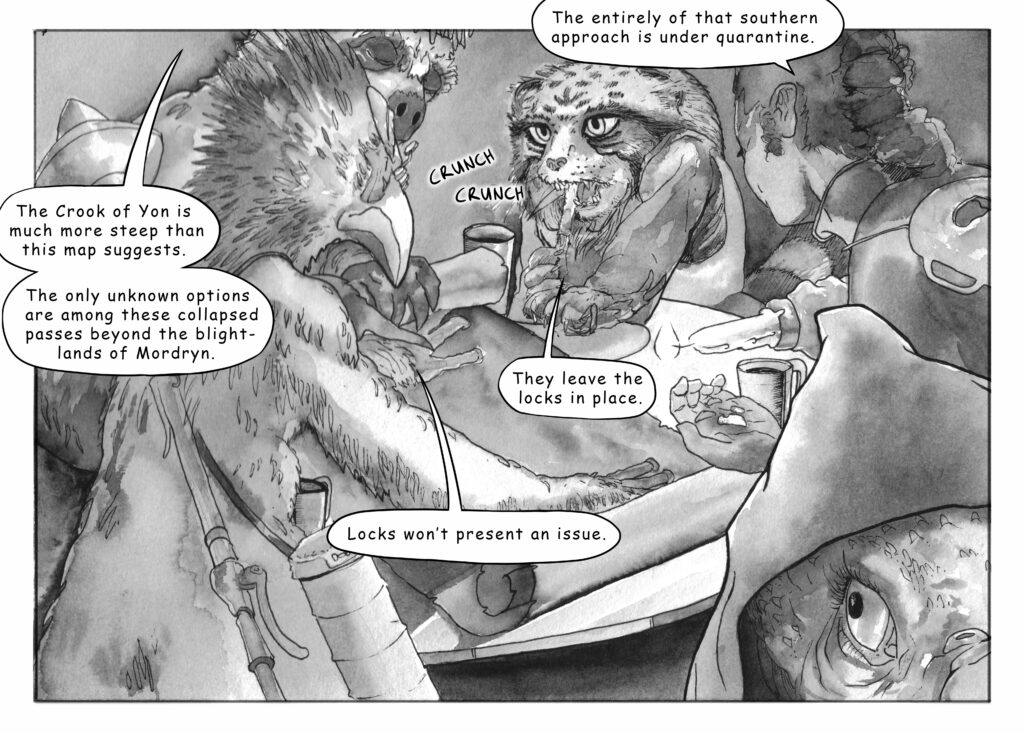 Into the Mandible Thicket Comic Page 7